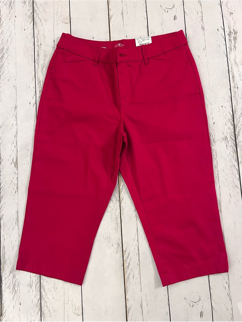 St. John's Bay Women’s Capri Pants Sz 12 Mid-rise
